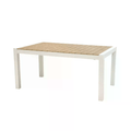 TAVOLO SANTORINI Allung. 163/223x95 Bianco