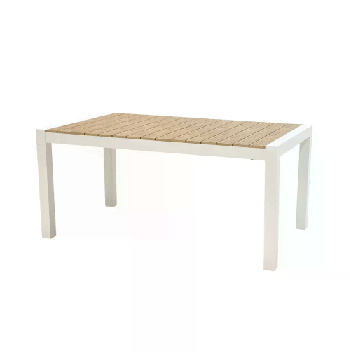 TAVOLO SANTORINI Allung. 163/223x95 Bianco