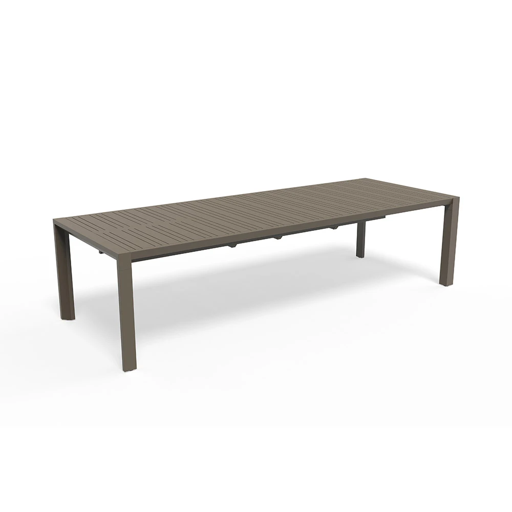 TAVOLO COMO Allung. 165/235x95 cm Brown