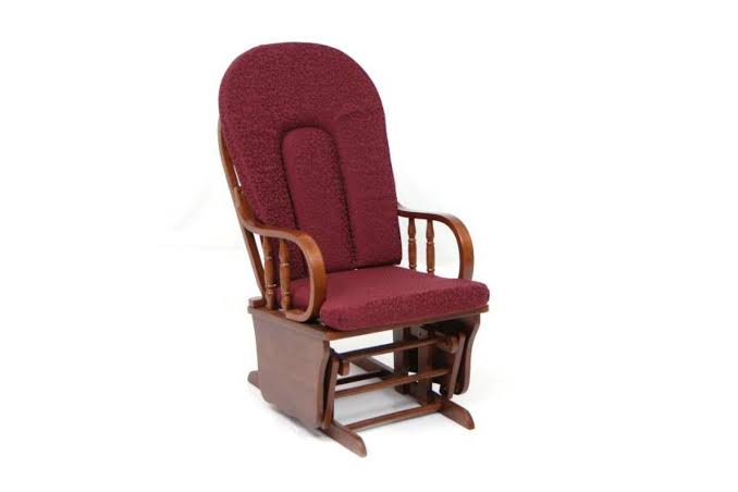 POLTRONA DONDOLO DOUGLAS MOLLEGGIATO BORDEAUX