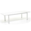 TAVOLO PALM BEACH Allung. 165/225x90 Bianco
