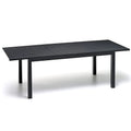 TAVOLO PALM BEACH Allung. 165/225x90 Antracite