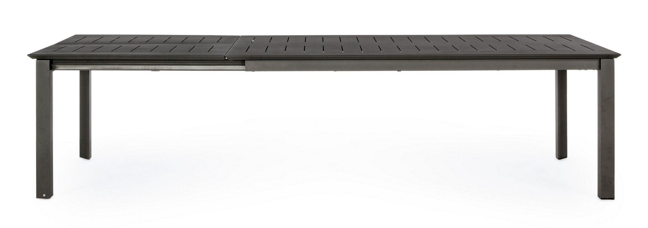 BIZZOTTO TAVOLO IN ALLUMINIO 200/300X110 ANTRACITE CX23 - KONNOR