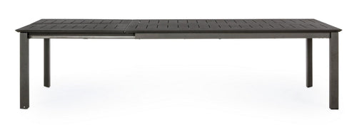 BIZZOTTO TAVOLO IN ALLUMINIO 200/300X110 ANTRACITE CX23 - KONNOR