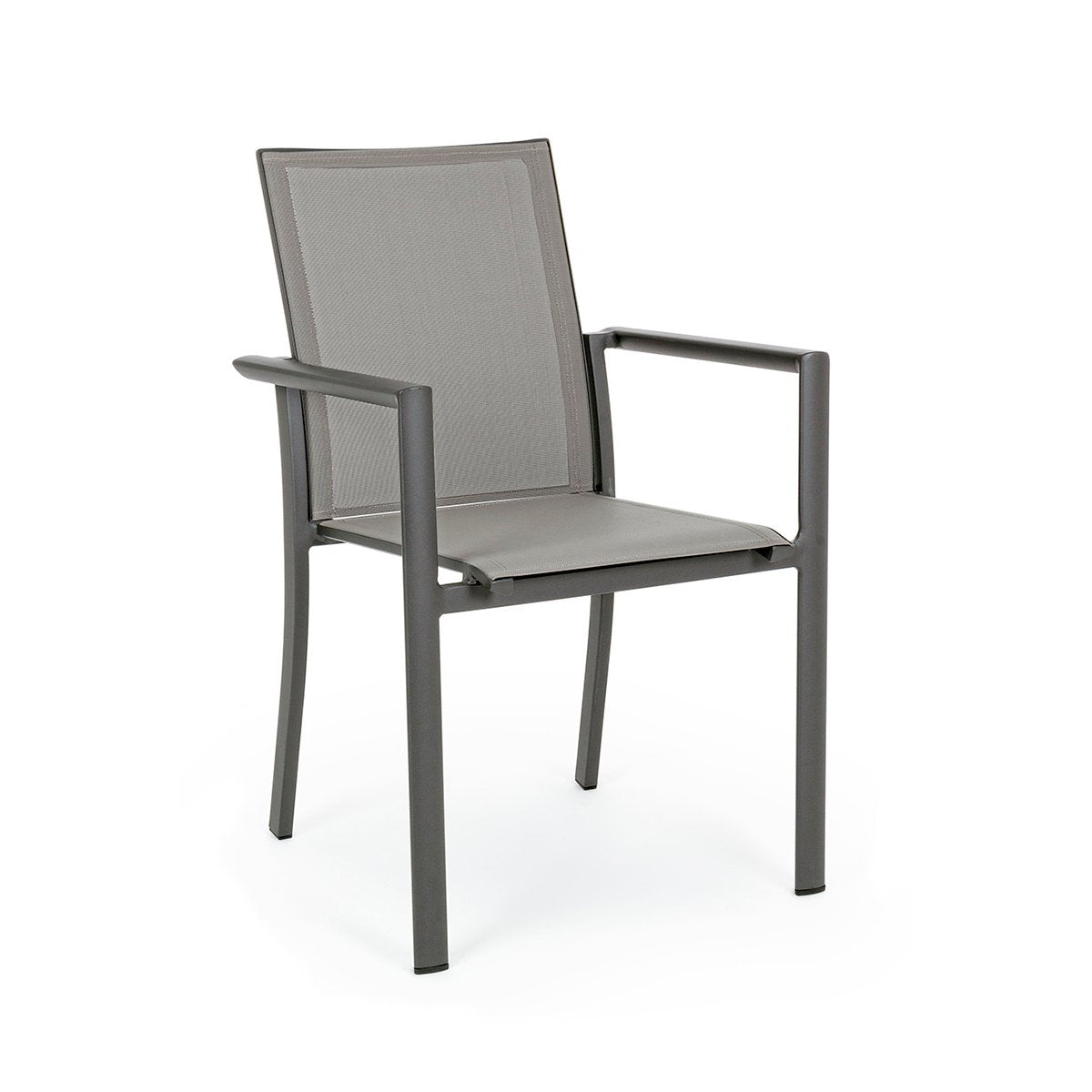 BIZZOTTO POLTRONA CON BRACCIOLI KONNOR CX23 ANTRACITE