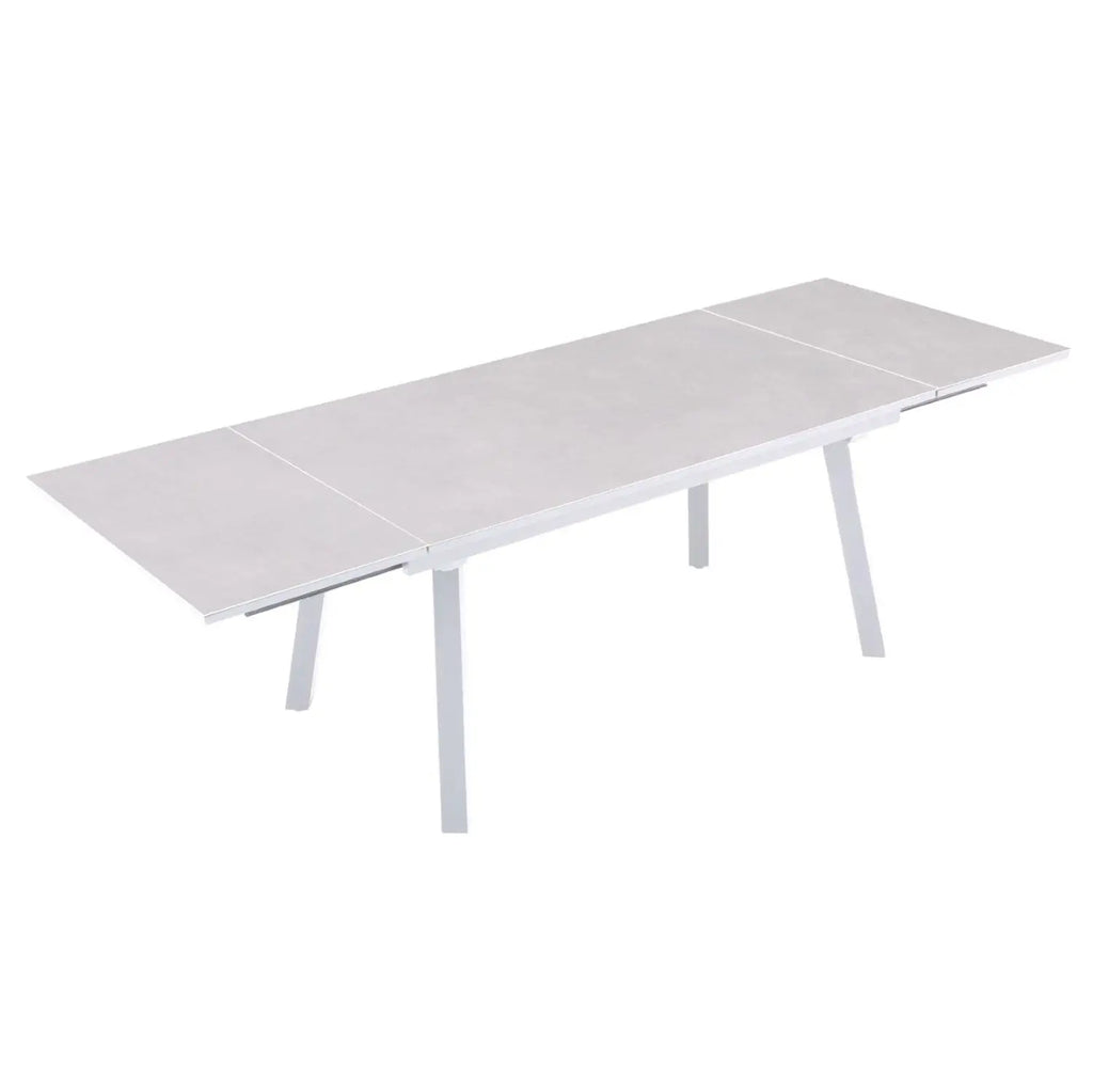TAVOLO MERANO Stone Allung. 170/220/270x90 Bianco