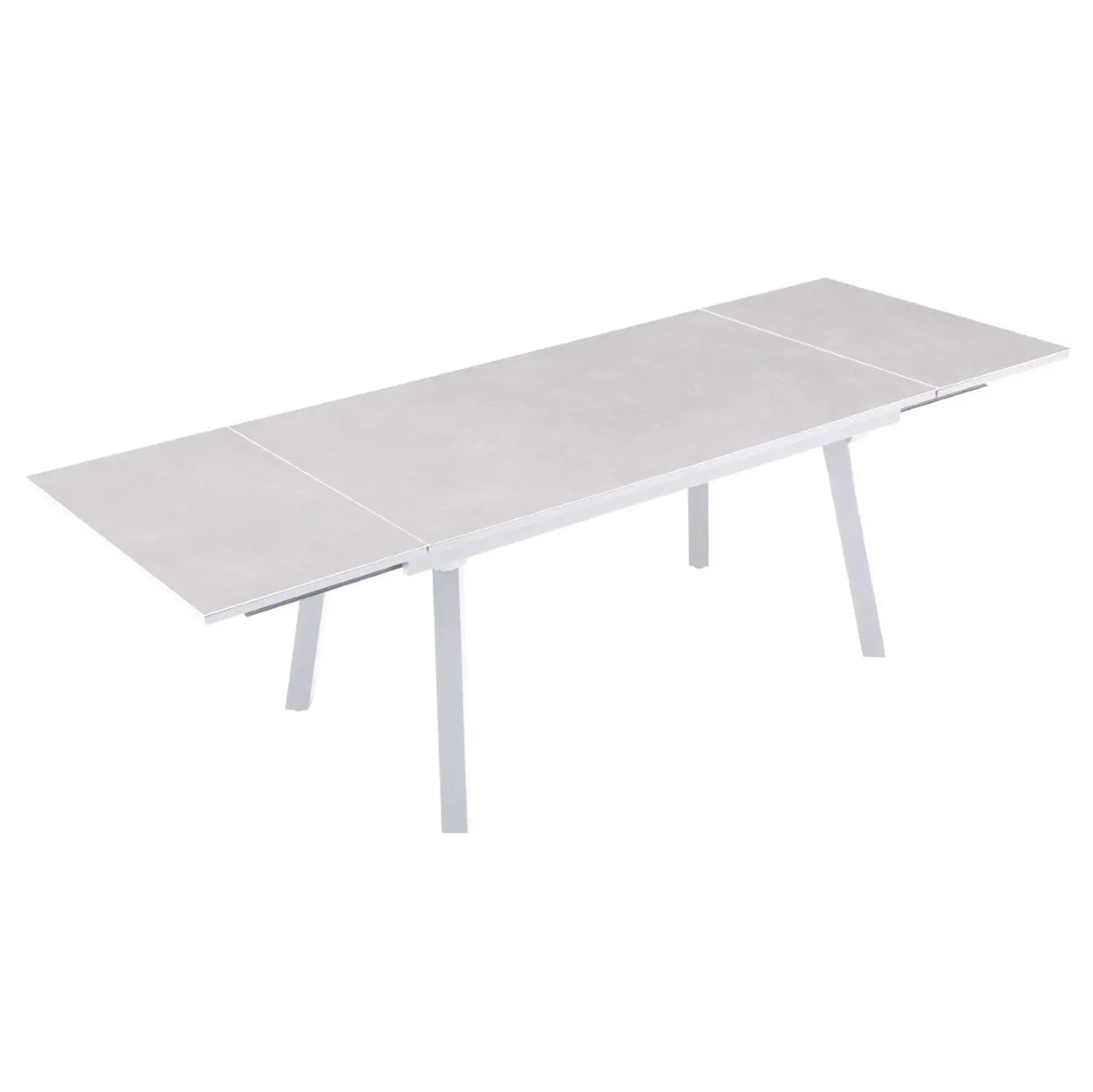 TAVOLO MERANO Stone Allung. 170/220/270x90 Bianco