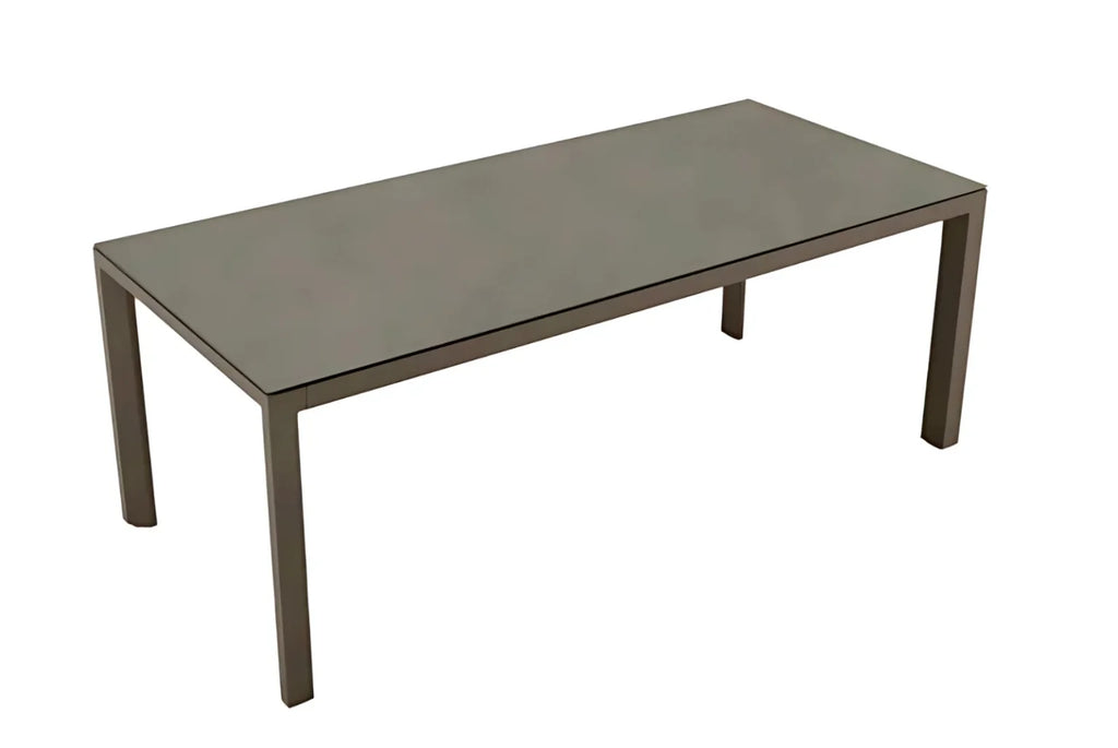 TAVOLO MERANO Stone 220x90 cm Brown