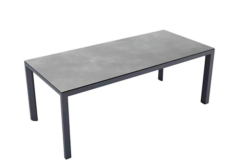 TAVOLO MERANO Stone 220x90 cm Antracite