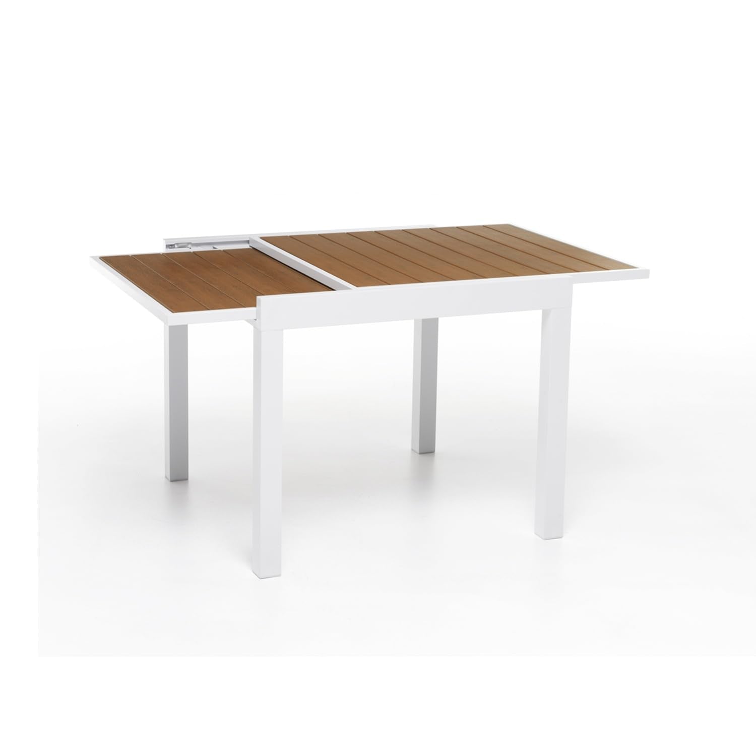 TAVOLO OTRANTO 90/180x90cm Bianco