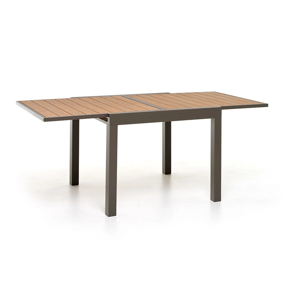 TAVOLO OTRANTO 90/180x90cm Brown