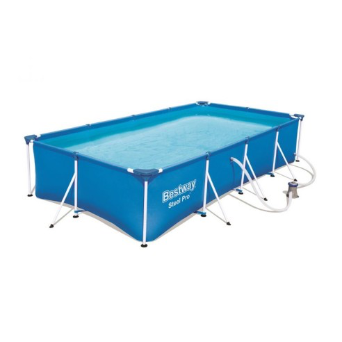 PISCINA RETTANGOLARE  BESTWAY 56424 400x211xH81+ POMPA FILTRO