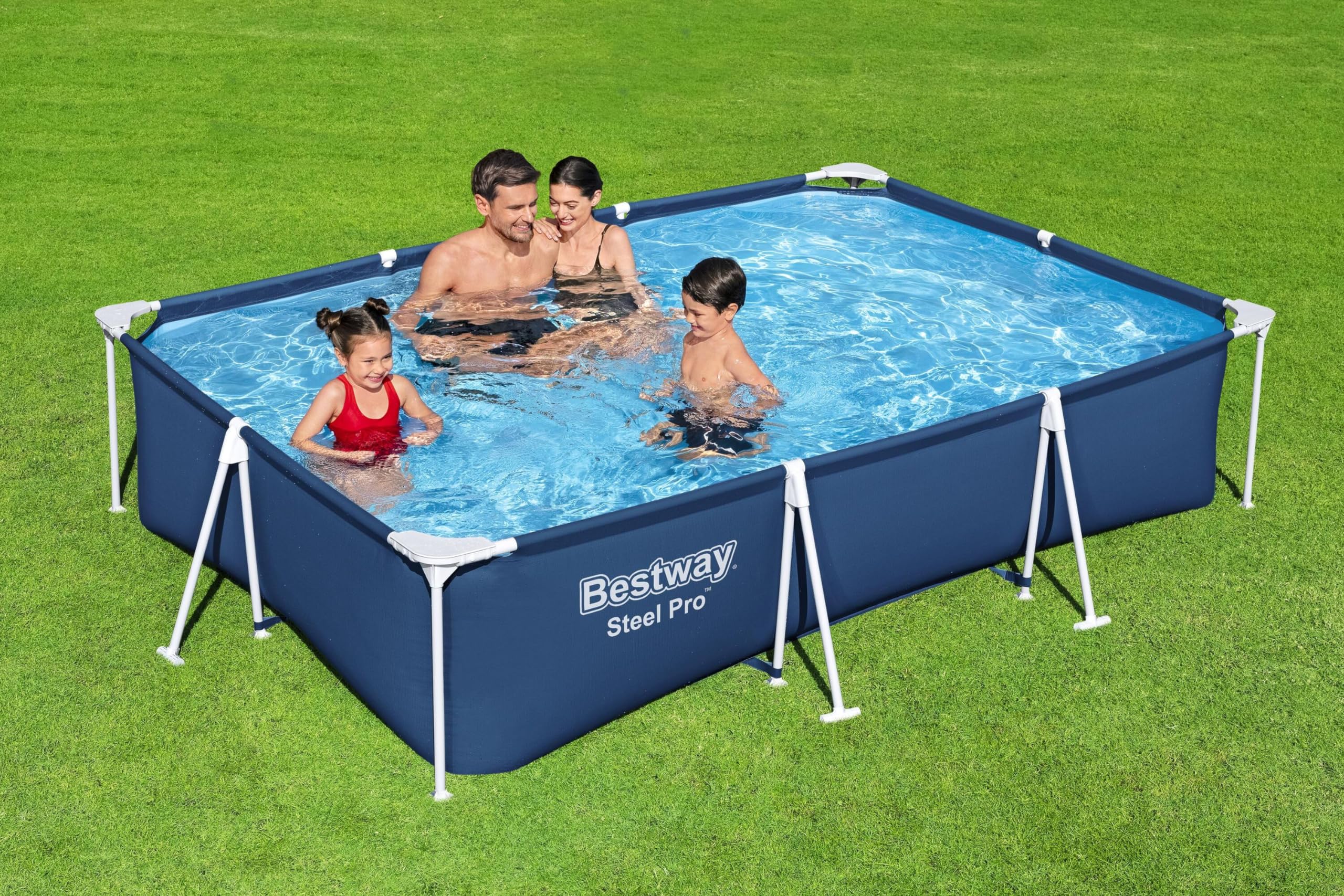 PISCINA RETTANGOLARE  BESTWAY 56411 300x201xH66+ POMPA FILTRO