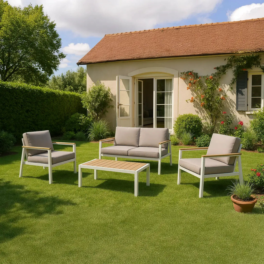 SET OTRANTO 4 POSTI BIANCO