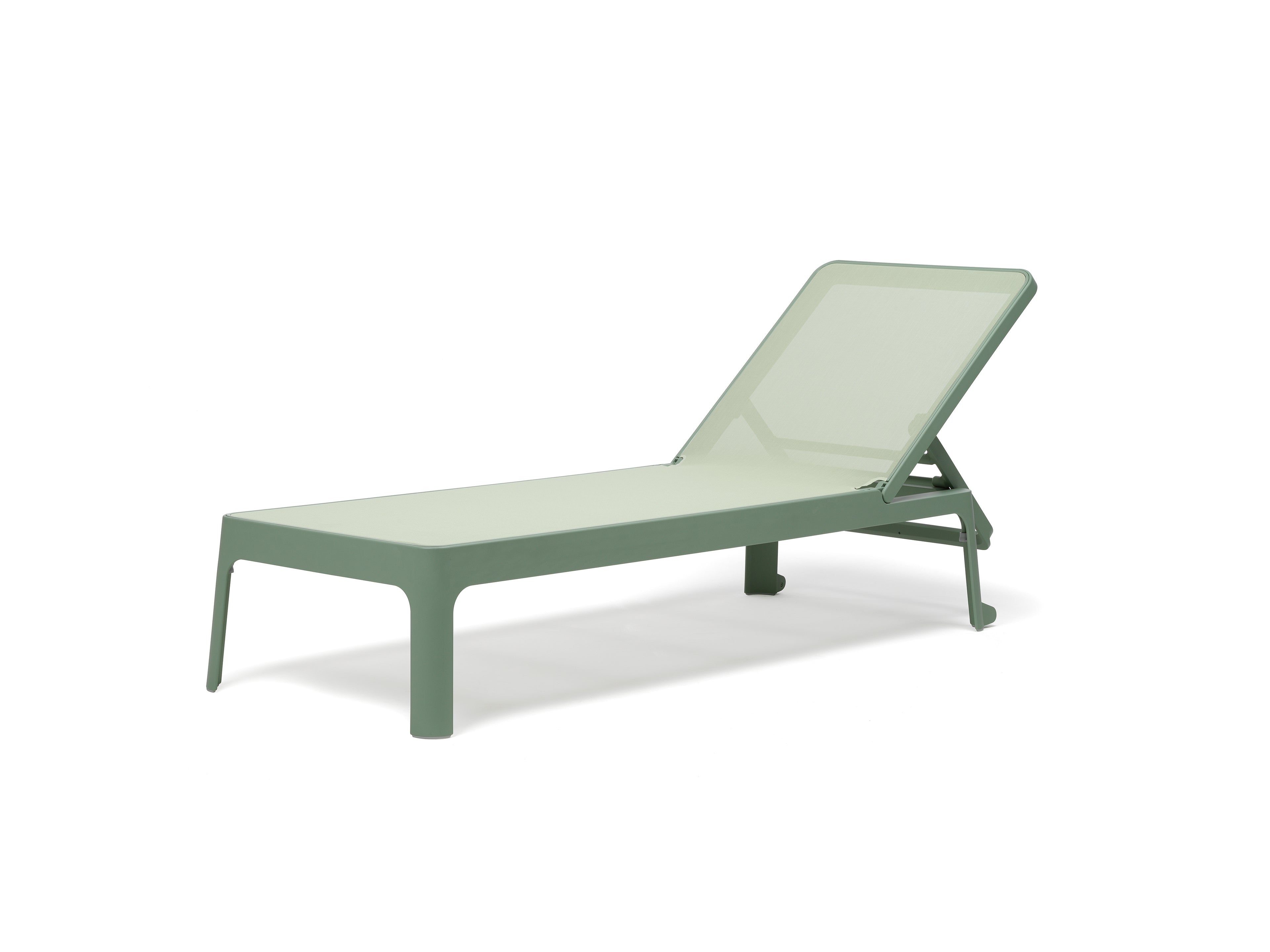 NARDI LETTINO PLANO COLORE MENTA  RIVESTIMENTO MANDORLA