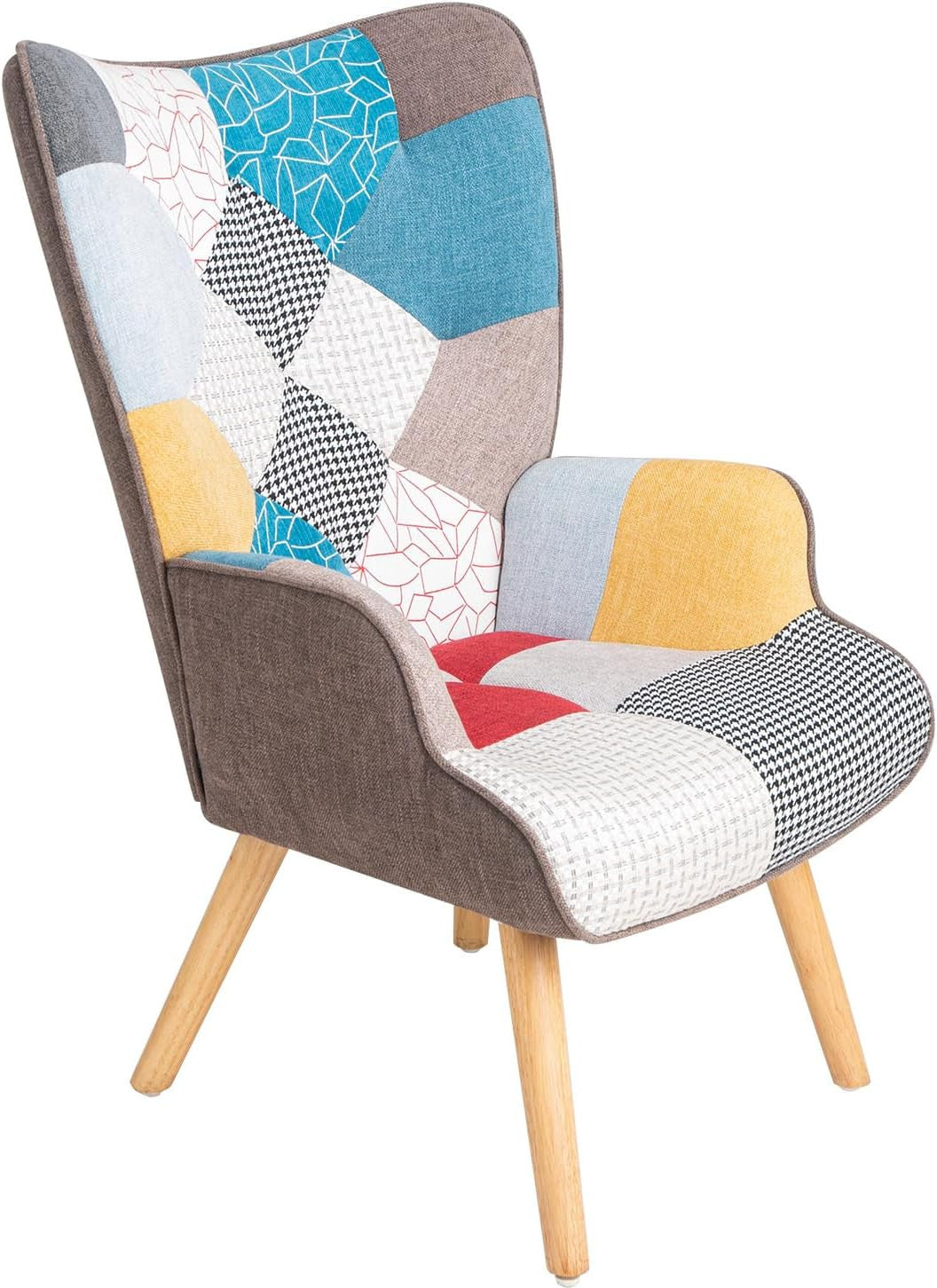 POLTRONA PATCHWORK  RELAX IN TESSUTO