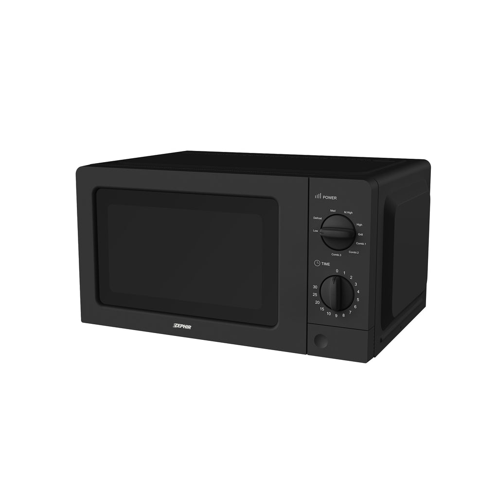 ZEPHIR FORNO MICROONDE COMBINATO CON GRILL 20LT 1100+900W NERO ZHC21M