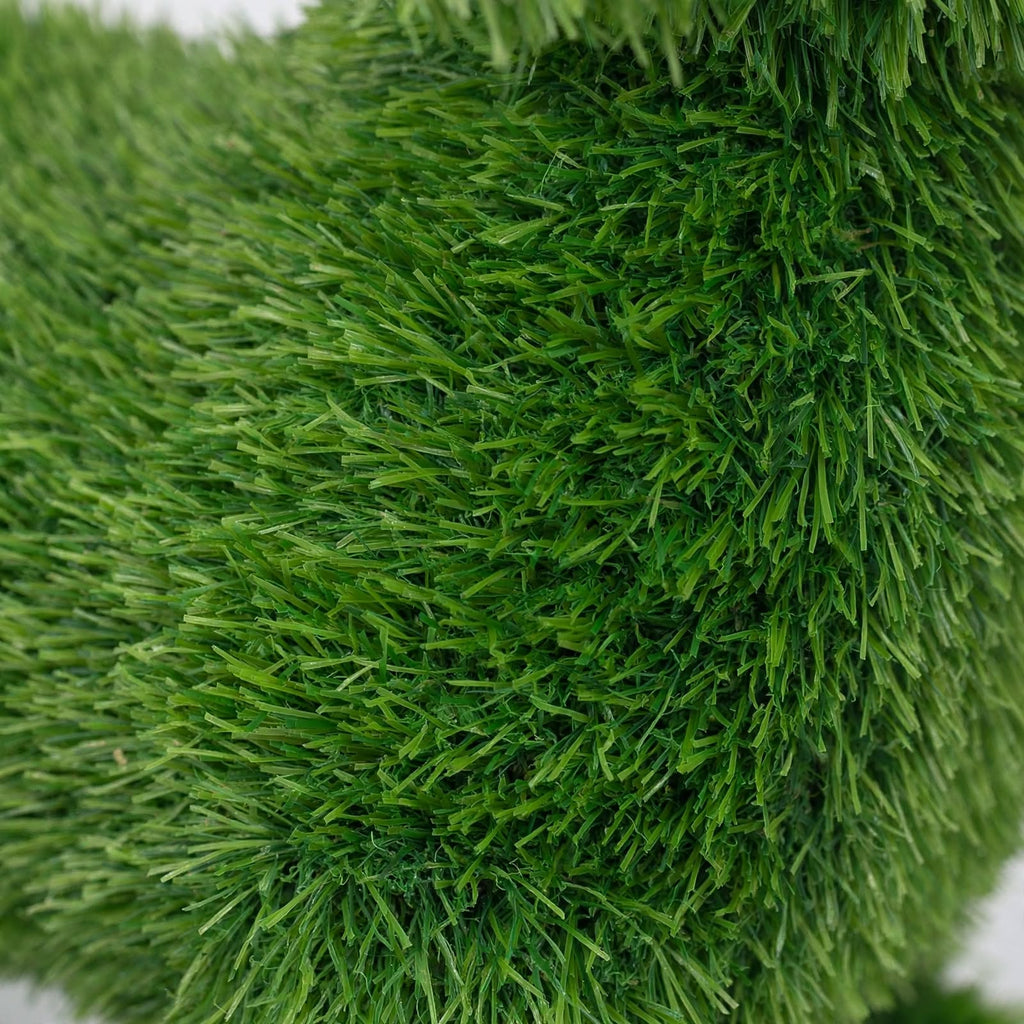 DECORAZIONE ERBA SINTETICA CANE 70x43H BIZZOTTO