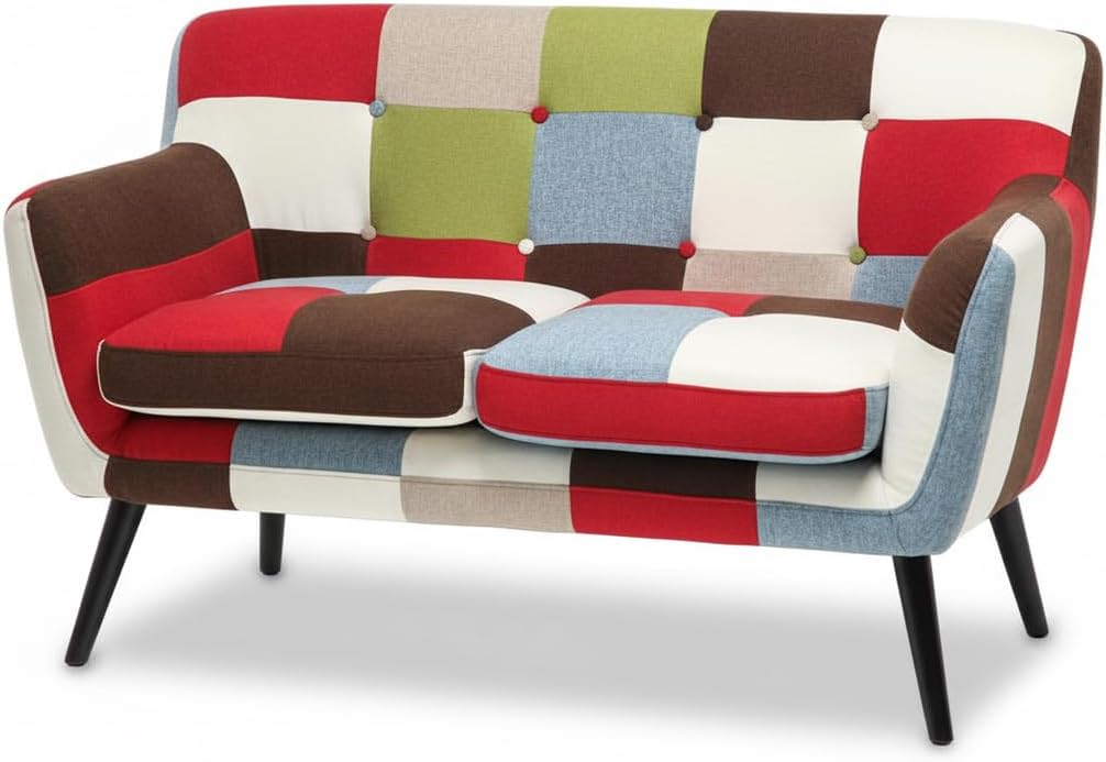 DIVANO QUEBEC PATCHWORK cm 130
