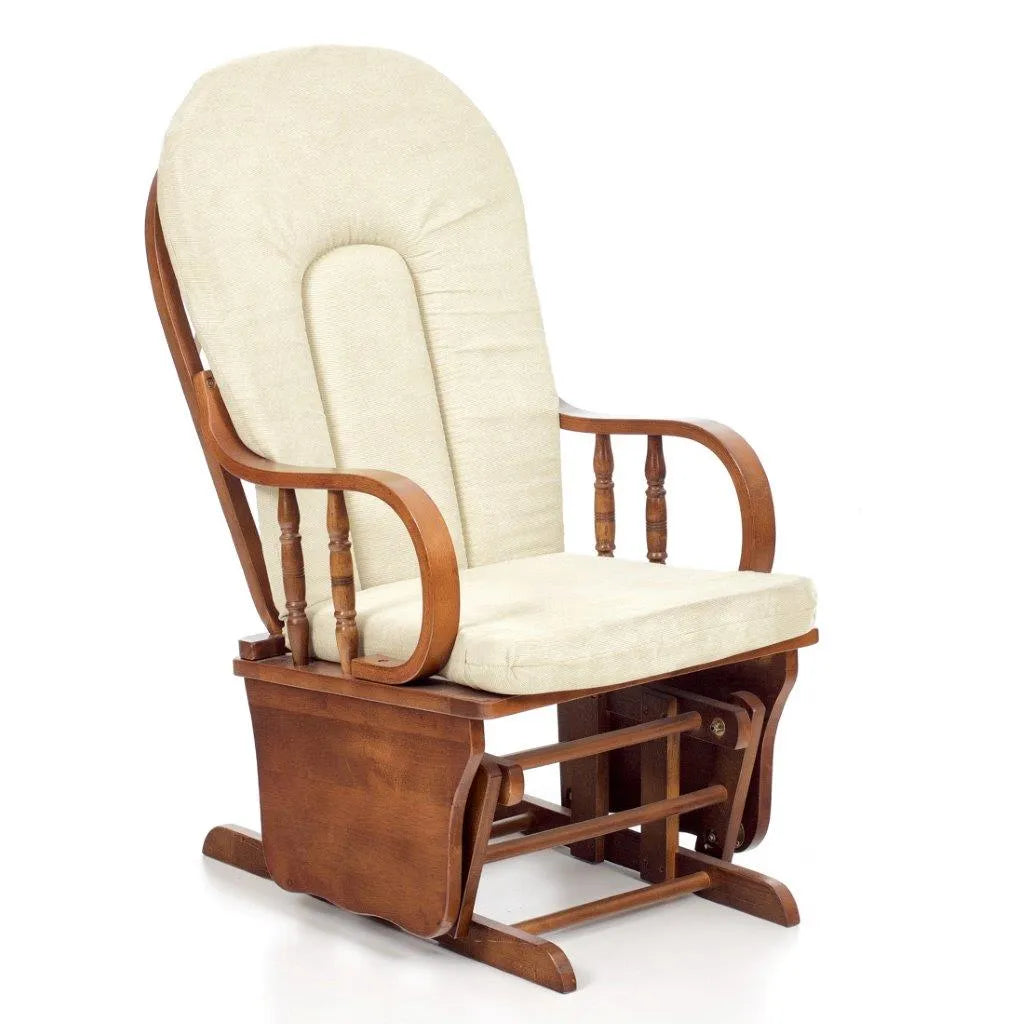 SEDIA A DONDOLO DOUGLAS  BEIGE OSCILLANTE
