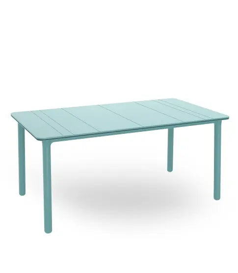 RESOL TAVOLO NOA 160x90 COLORE VERDE AQUA