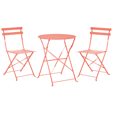 SET BISTRO Ø 60 Terracotta 2 POLTRONE + TAVOLINO