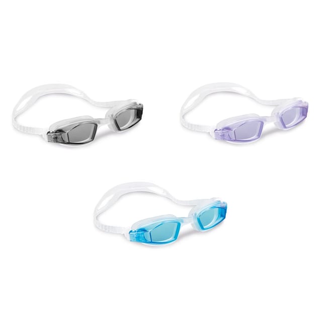 INTEX OCCHIALINI FREE STYLE PERBIMBI ETA' 8+ COLORI ASSORTITI 55682