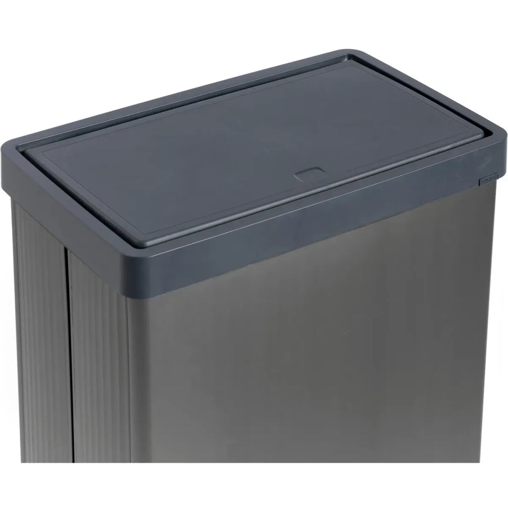 PATTUMIERA KETER 54 LT APERTURA PUSH INTEGRATA  COLORE GRIGIO