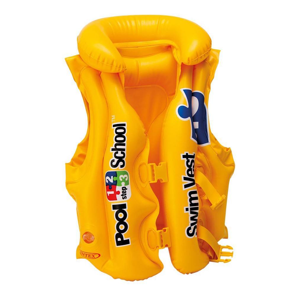 INTEX GIUBBINO GONFIABILE POOL SCHOOL 3/6ANNI MAX30KG 50x47CM 58660