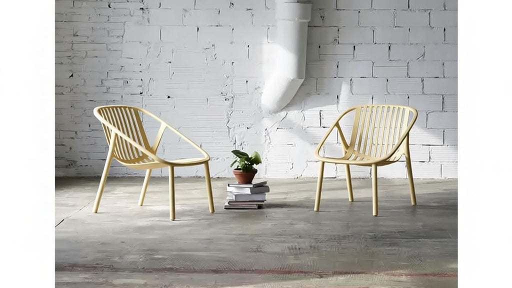 RESOL BINI IVORY LOUNGE TABLE  2 POLTRONE E TAVOLINO AVORIO BINI