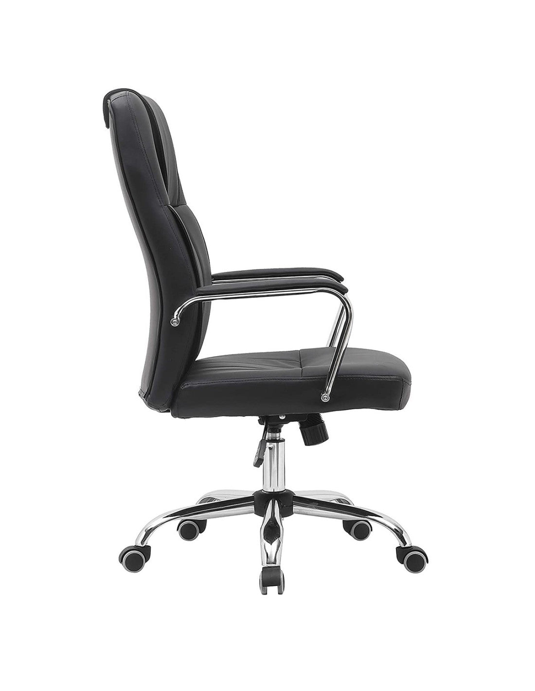 POLTRONA XENO  DIREZIONALE IMBOTTITA CON SEDUTA ERGONOMICA NERO