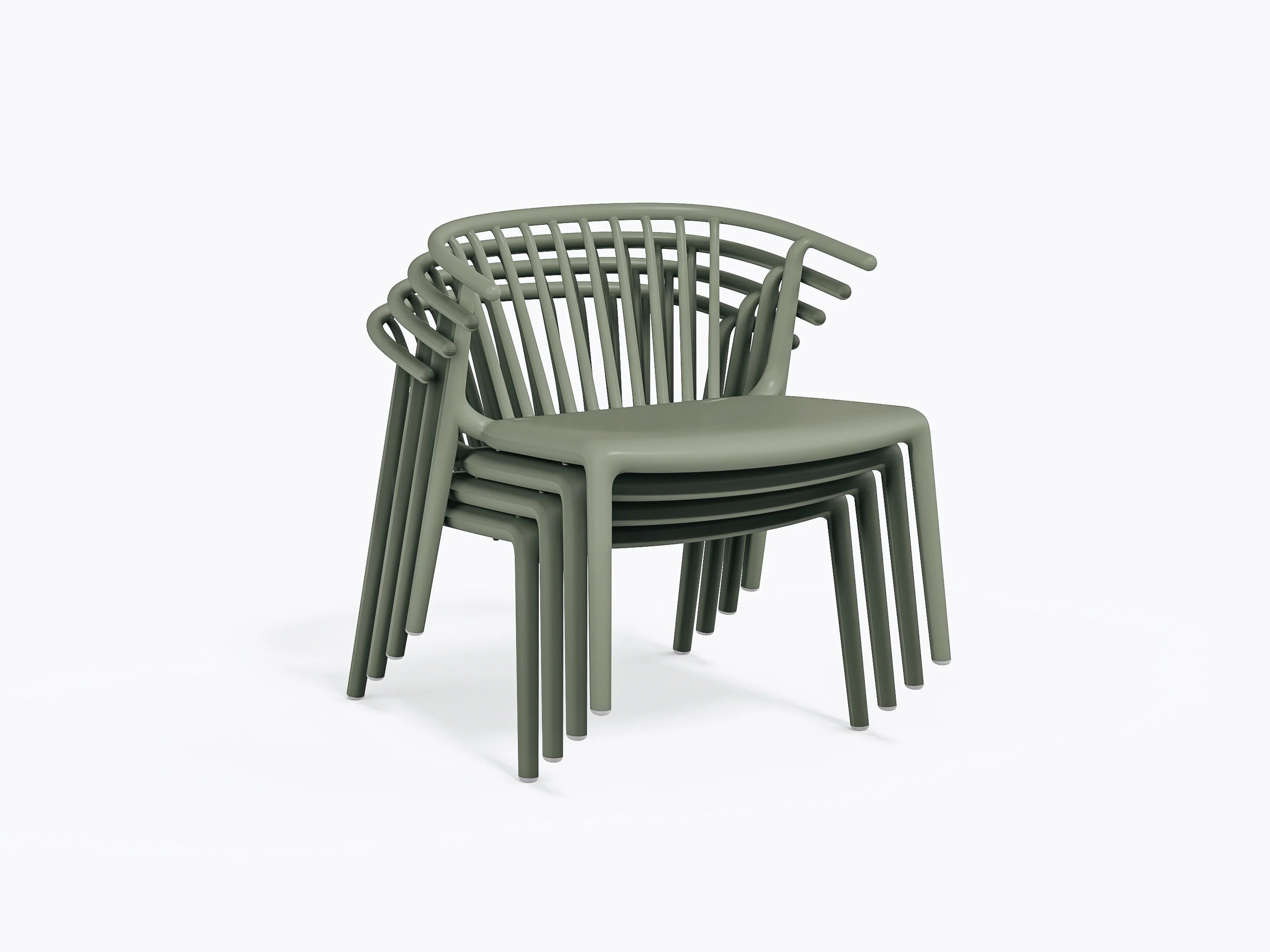 RESOL SET GIARDINO WOOD LOUNGE ARMCHAIR