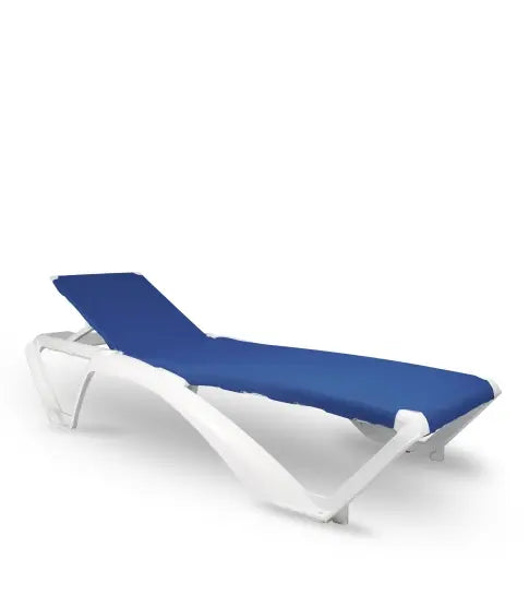 LETTINO PRENDISOLE MARINA CLUB SUN LOUNGER WHITE/BLU